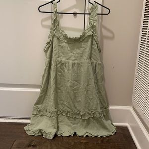 Molly green NEVER worn green dress.